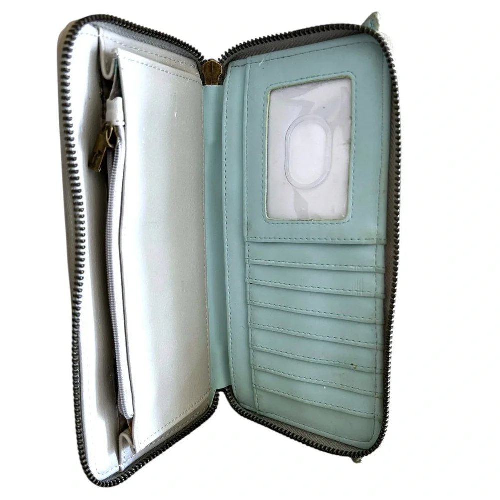 Star Wars Loungefly Mandalorian Grogu Zip-Around Wallet